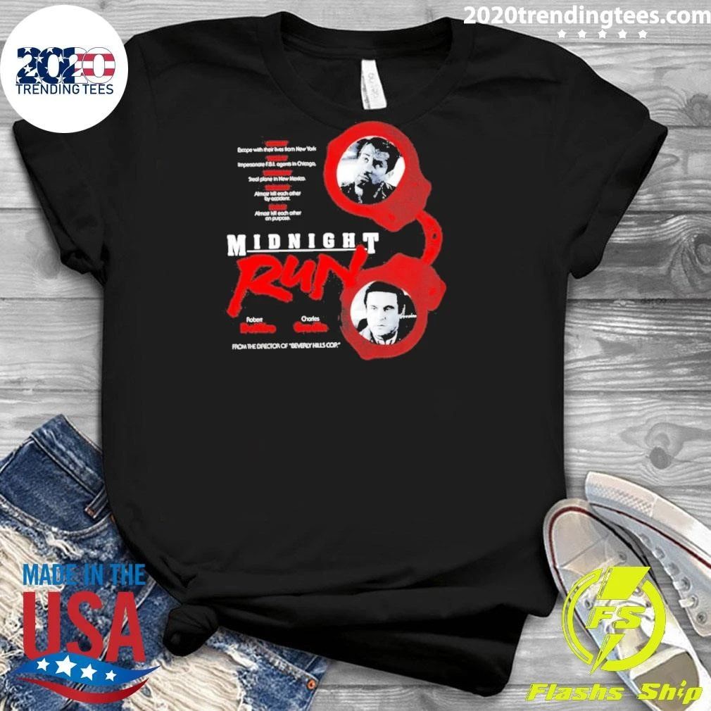 Robert De Niro Charles Grodin Midnight Run Shirt