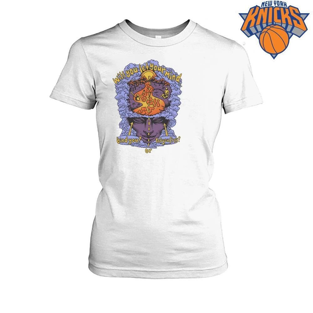 Psychadelic Mindfulness Spiritual Thought Street Will You Let Your Mind Bind You Shirt