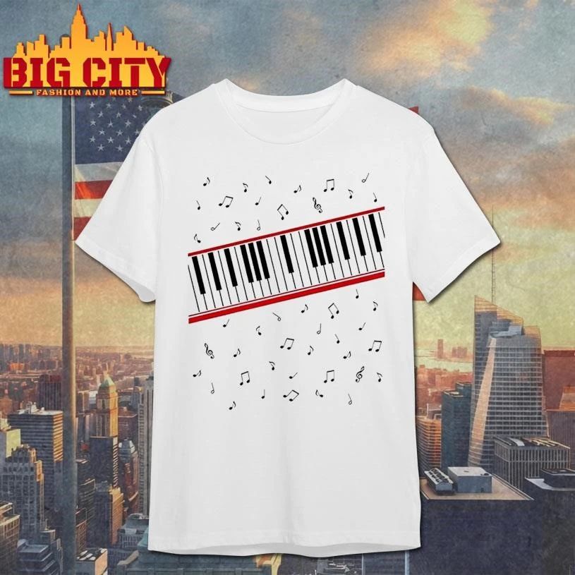 Michael Movie Jaafar Jackson Beat It Piano Keys Music Note Shirt