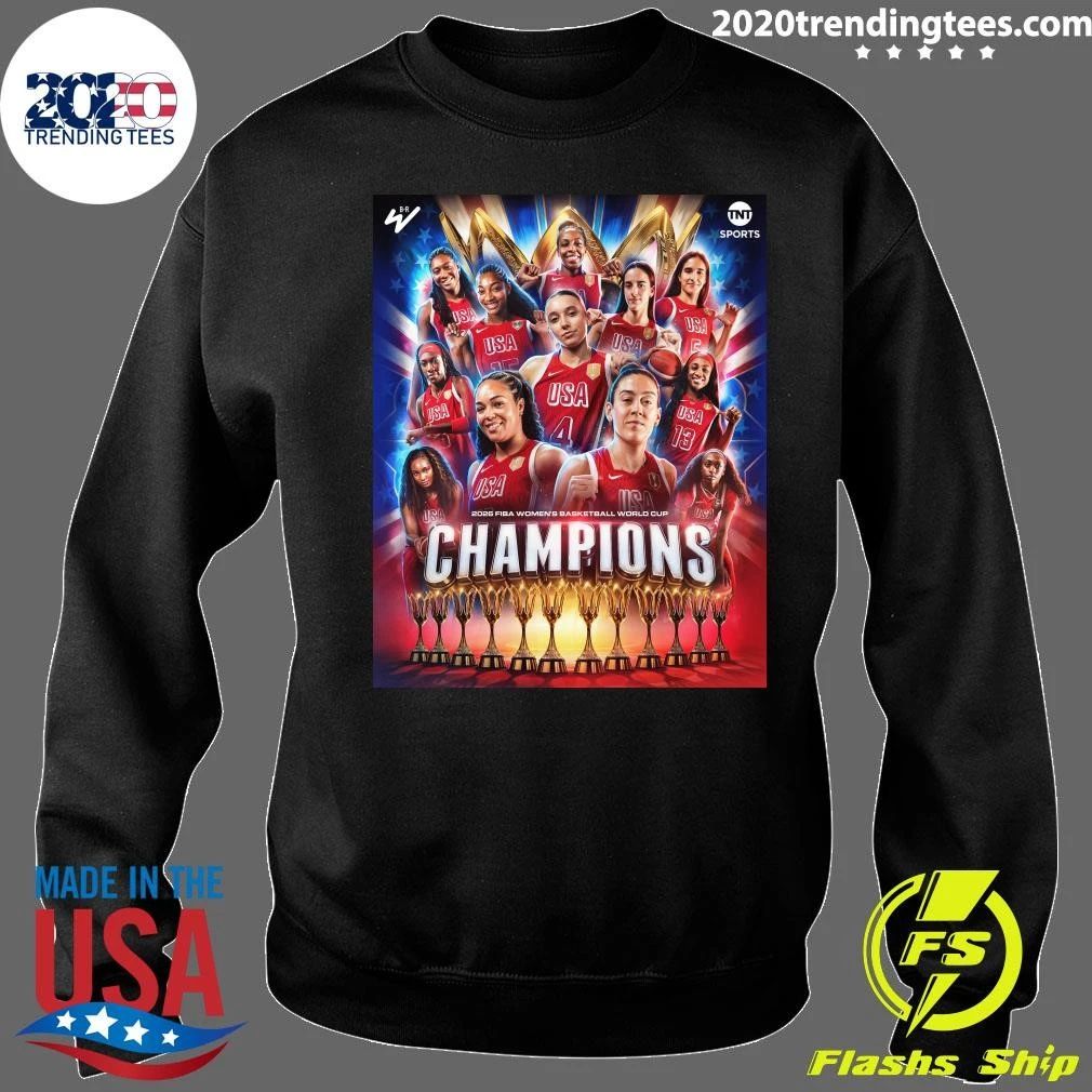 Team USA Wins the FIBA Women’s Basketball World Cup 2026 Shirt