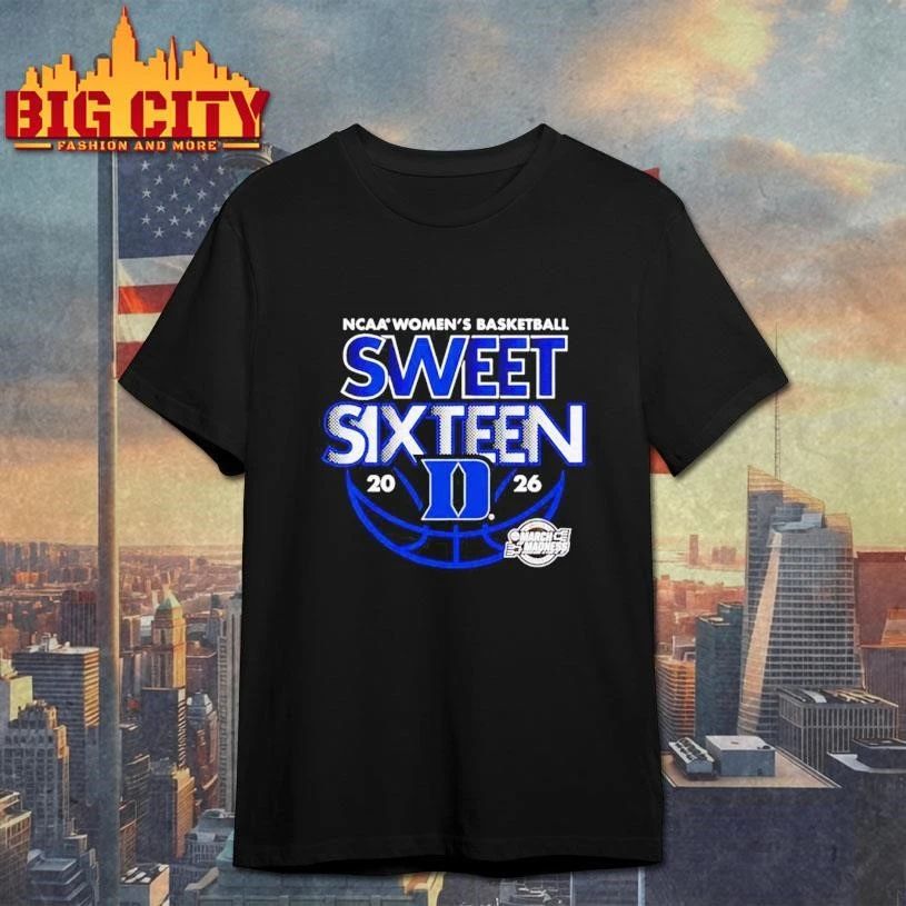 Duke Women’s Basketball 2026 NCAA March Madness Sweet Sixteen Shirt