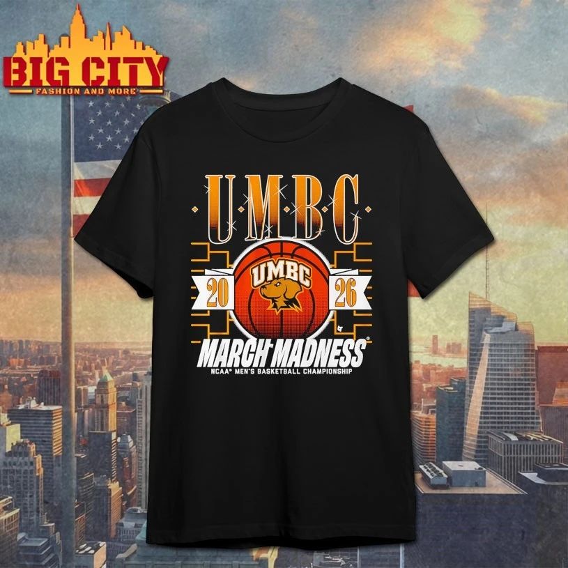 March Madness UMBC Retrievers 2026 NCAA men’s basketball championship T-shirt