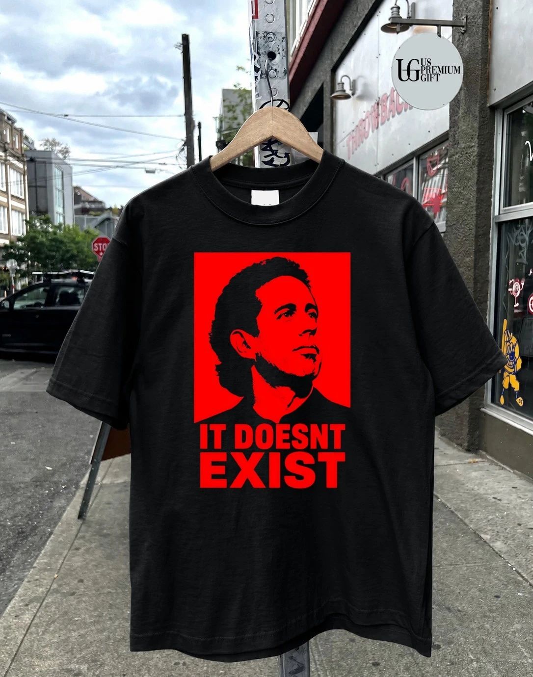 Jerry Seinfeld it doesn’t exist shirt