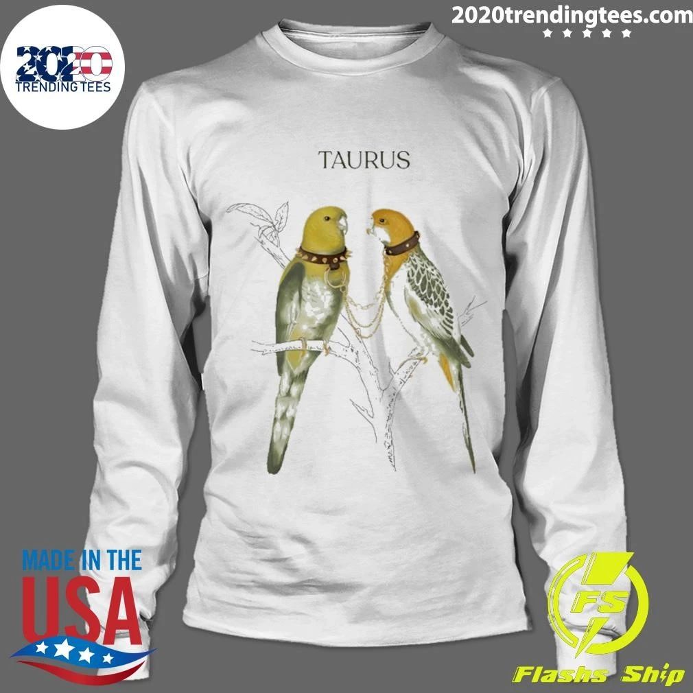 Taurus Parrots Astrology Zodiac Birds Shirt