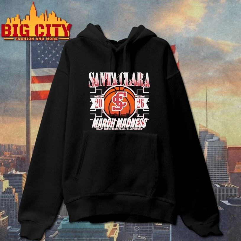 March Madness Santa Clara Broncos 2026 NCAA men’s basketball championship T-shirt