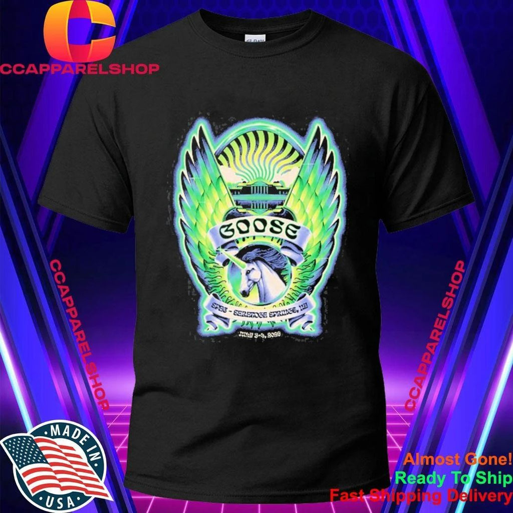 Goose Saratoga Springs NY Tour On Jul 3-4 2026 Shirt