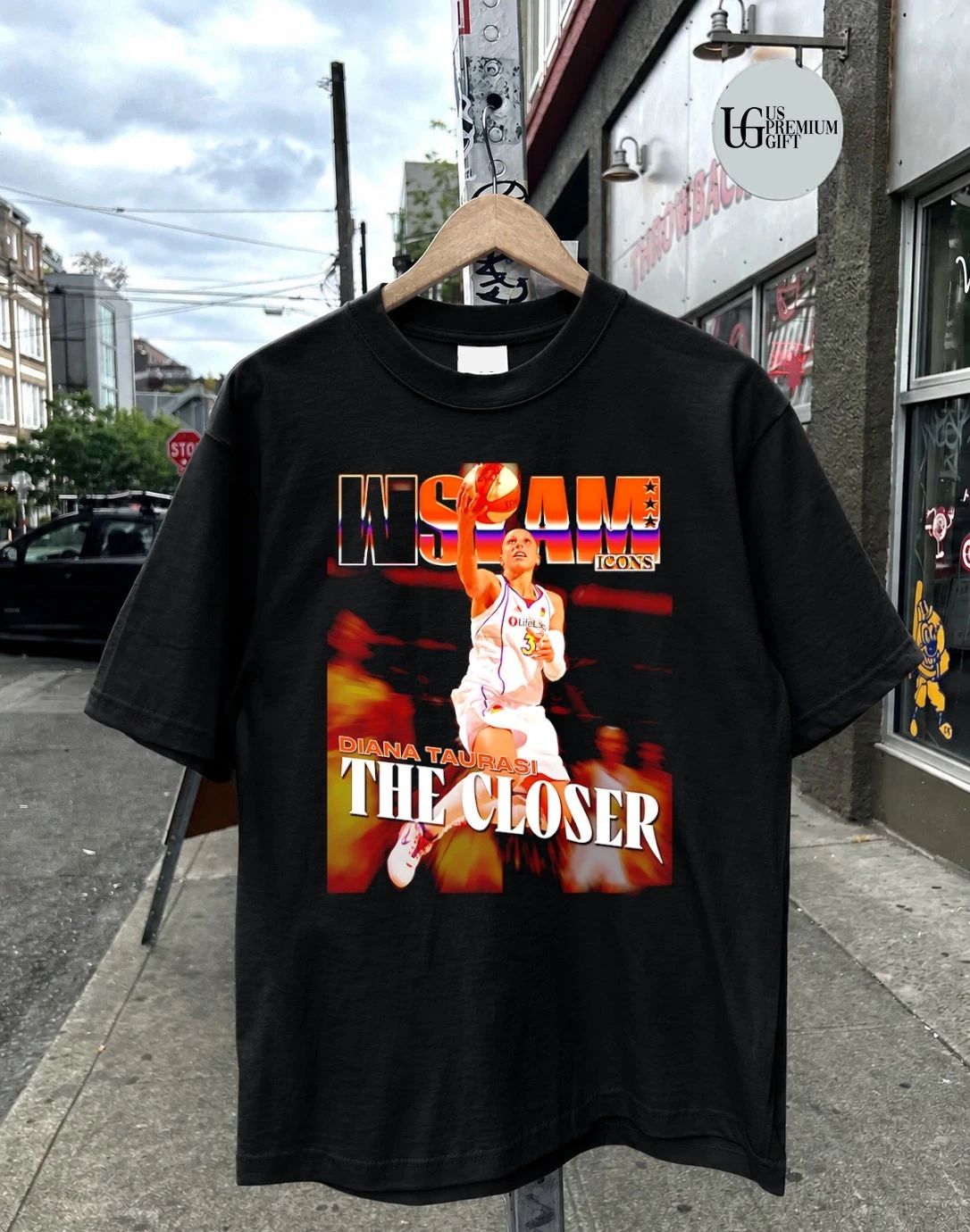 Diana Taurasi The Closer Phoenix Mercury WNBA SLAM shirt