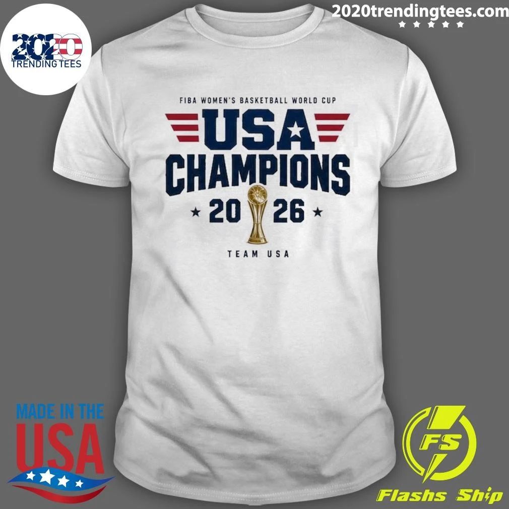 FIBA Women’s Basketball World Cup USA Champions 2026 Team USA Shirt
