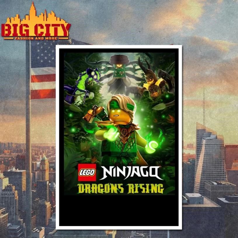 Ninjago Dragon Rising Season 4 Releases On April 2 2026 Poster Shirt