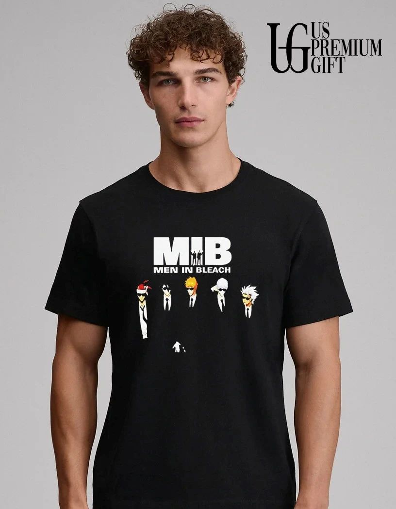 MIB Men In Bleach parody shirt