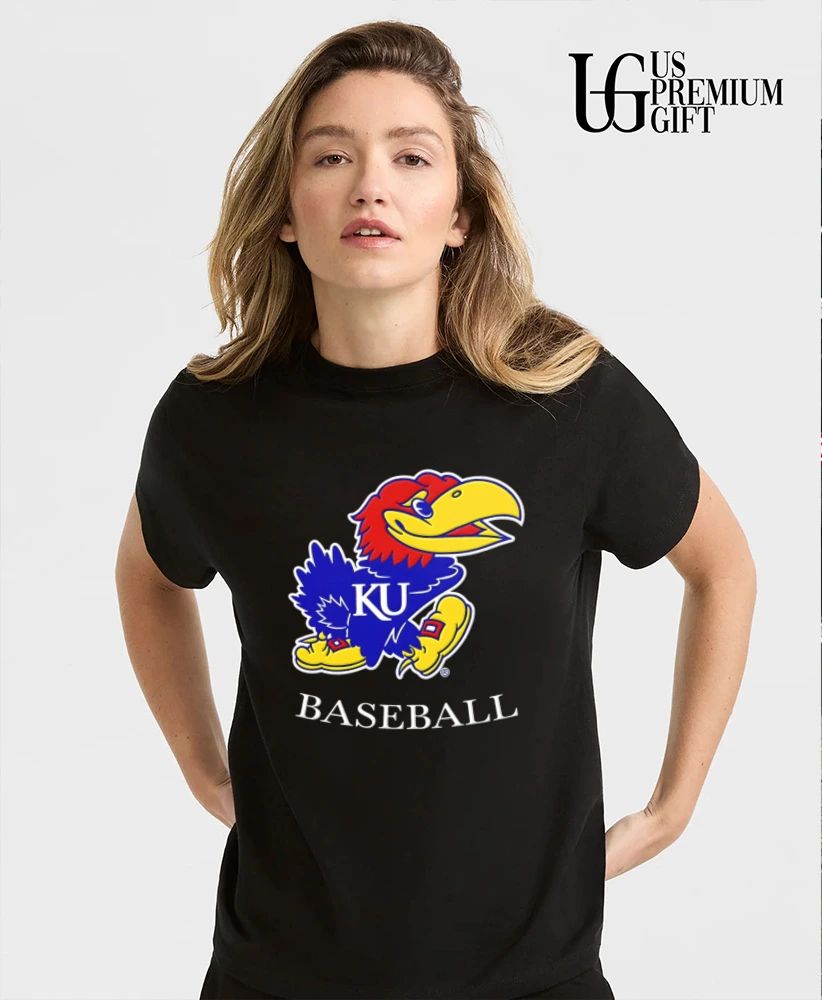Kansas Jayhawks Baseball logo shirt