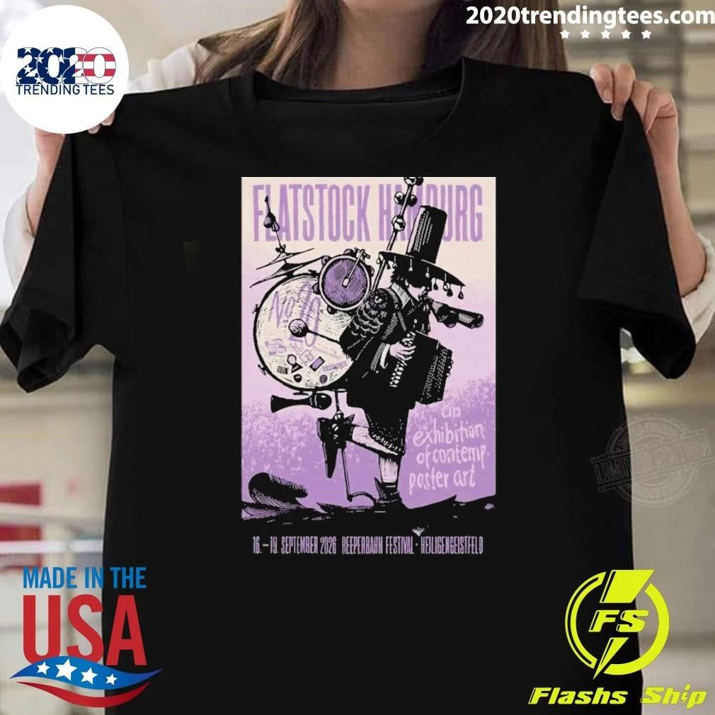 Flatstock Hamburg Hamburg Germany, September 16-19 2026 Shirt
