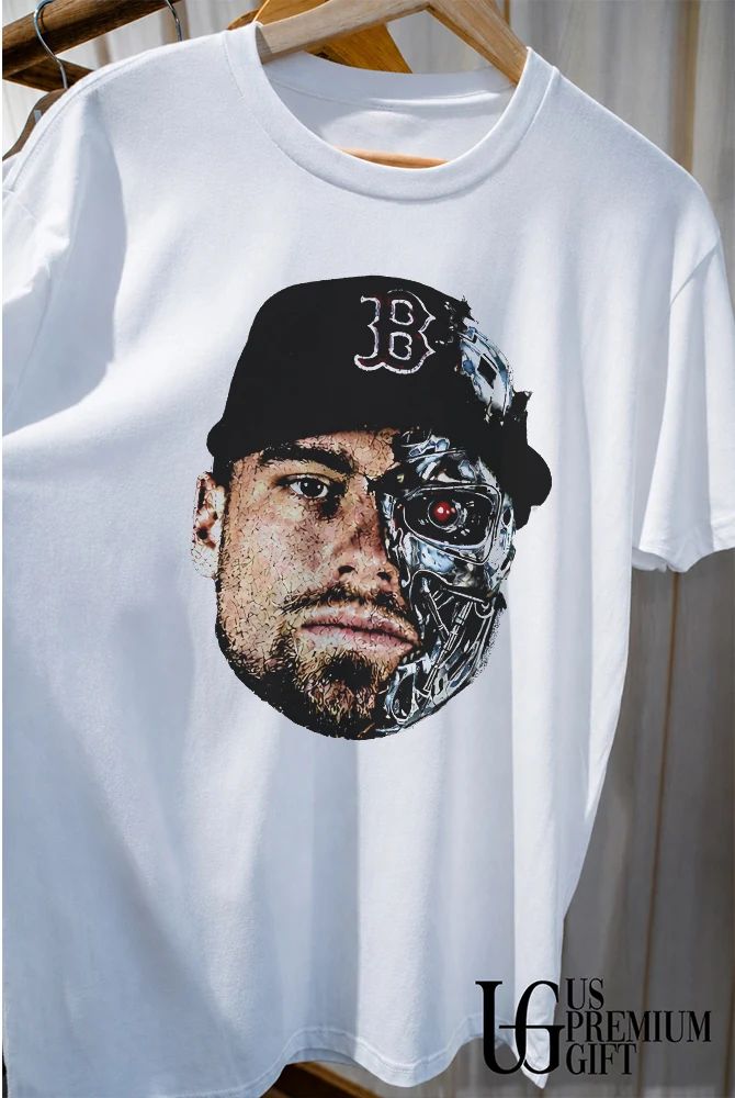 Caleb Durbin Terminator big head Boston Red Sox shirt