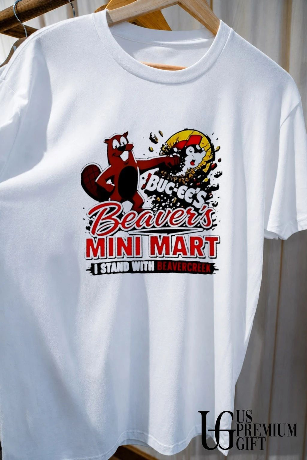 Buc ee’s Beaver’s Mini Mart I Stand with Beavercreek shirt