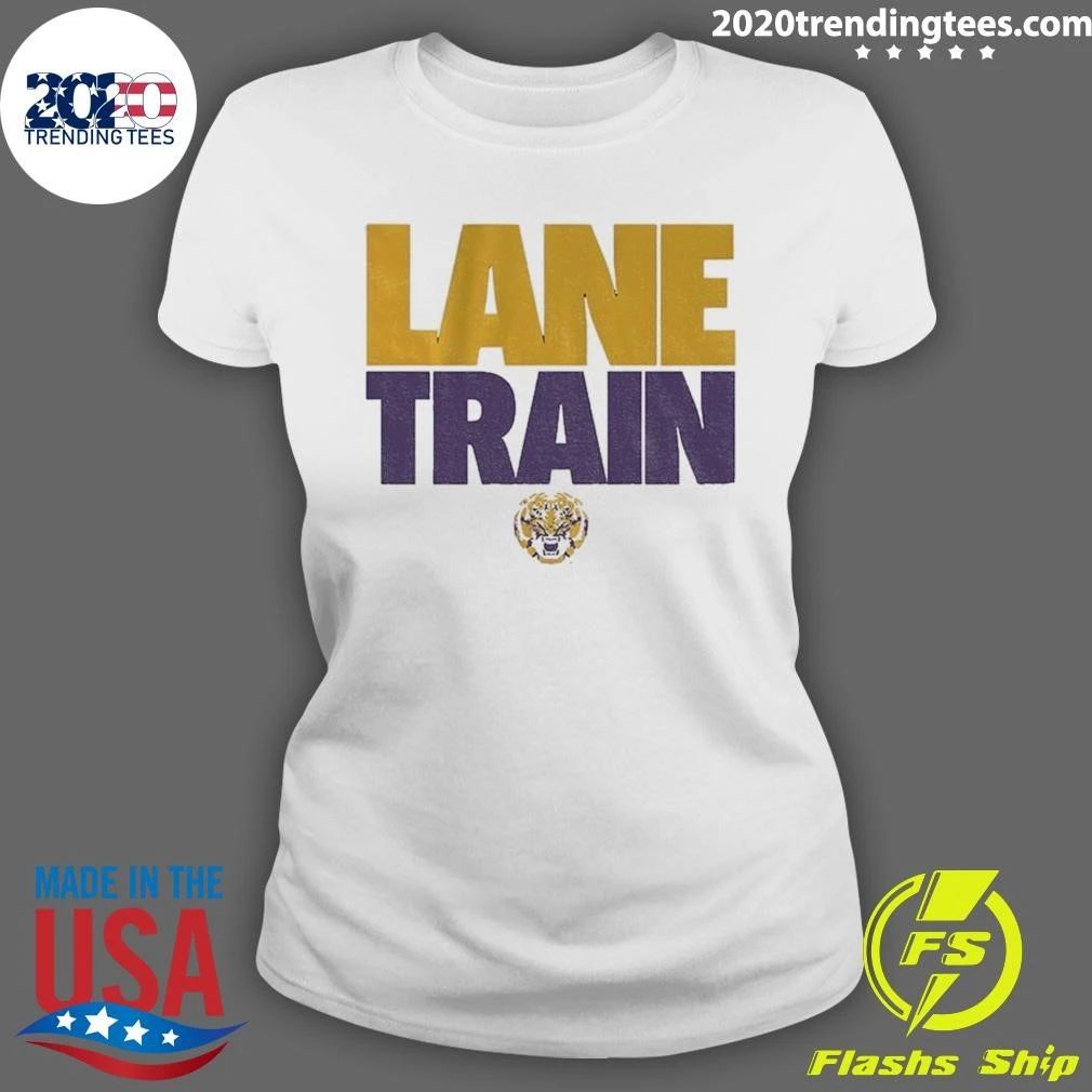 Football Lane Train Text Lane Kiffin Shirt