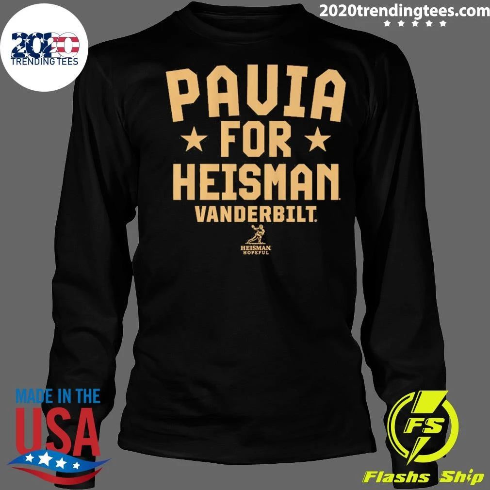 Vanderbilt Football Diego Pavia for Heisman Shirt