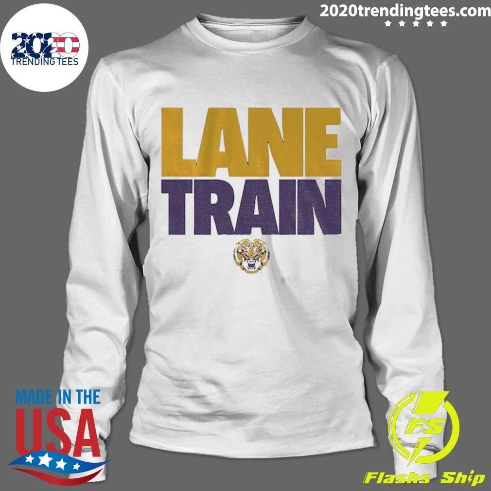 Football Lane Train Text Lane Kiffin Shirt
