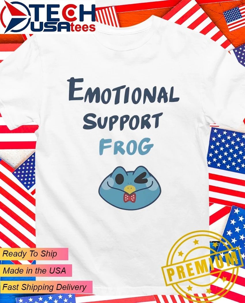 Emotional Support Frog Fizzarolli T-shirt