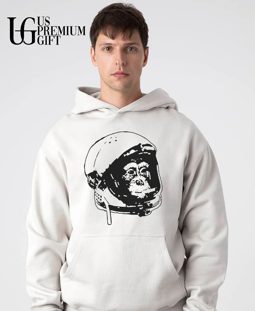Astronaut space monkey smoking a cigarette shirt