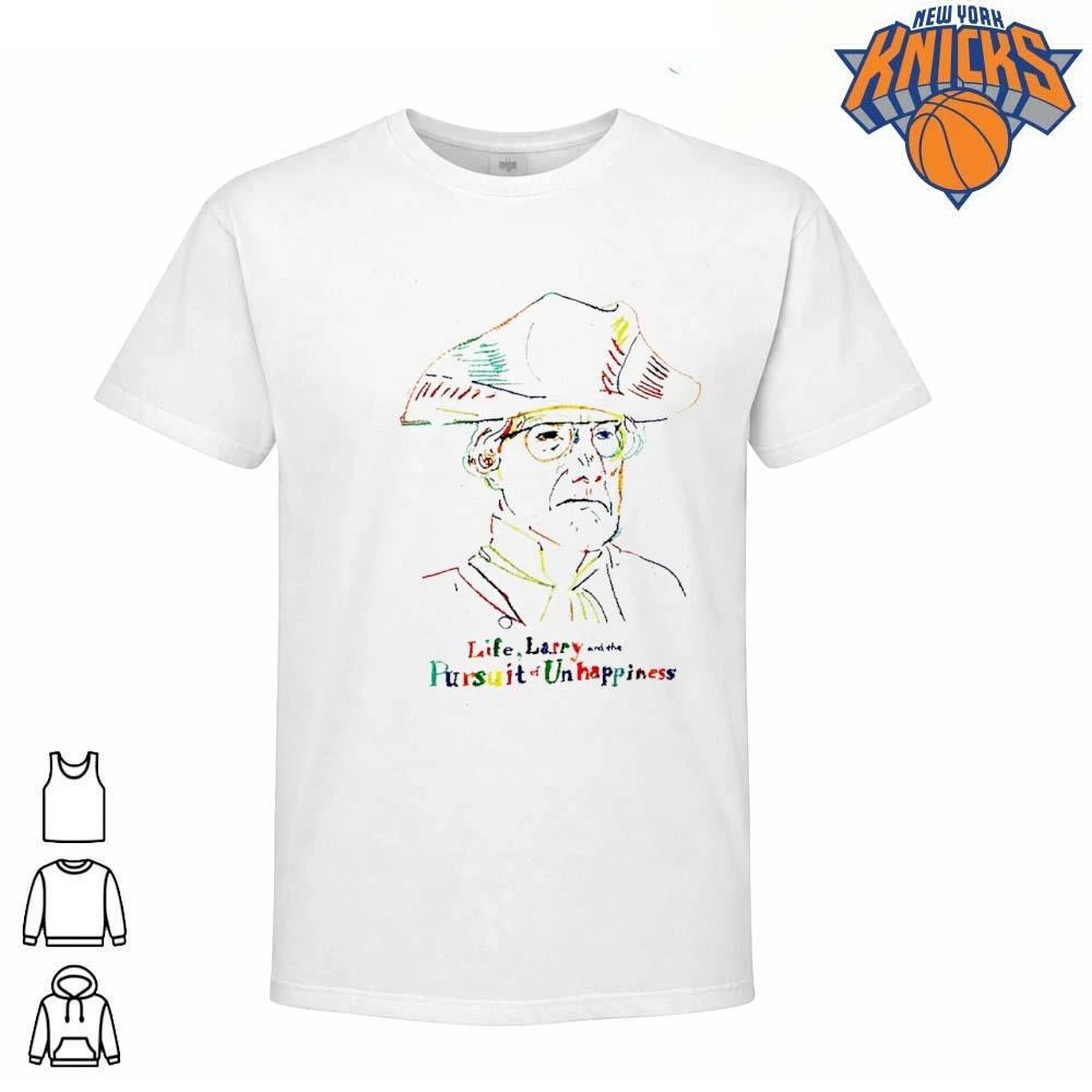 Life Larry and the Pursuit of Unhappiness Vintage Colorful Line Art Historical Hat Shirt
