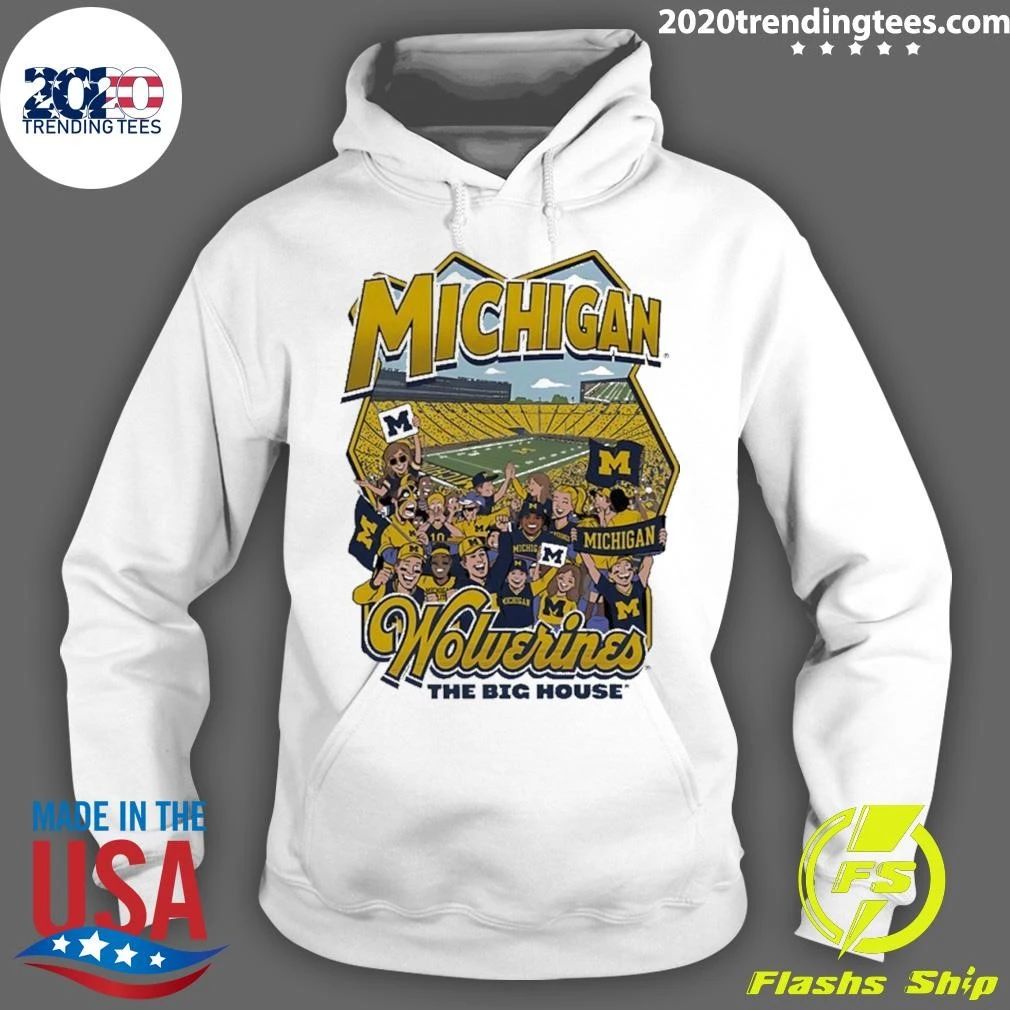Michigan Wolverines The Big House 2026 Celebration Shirt