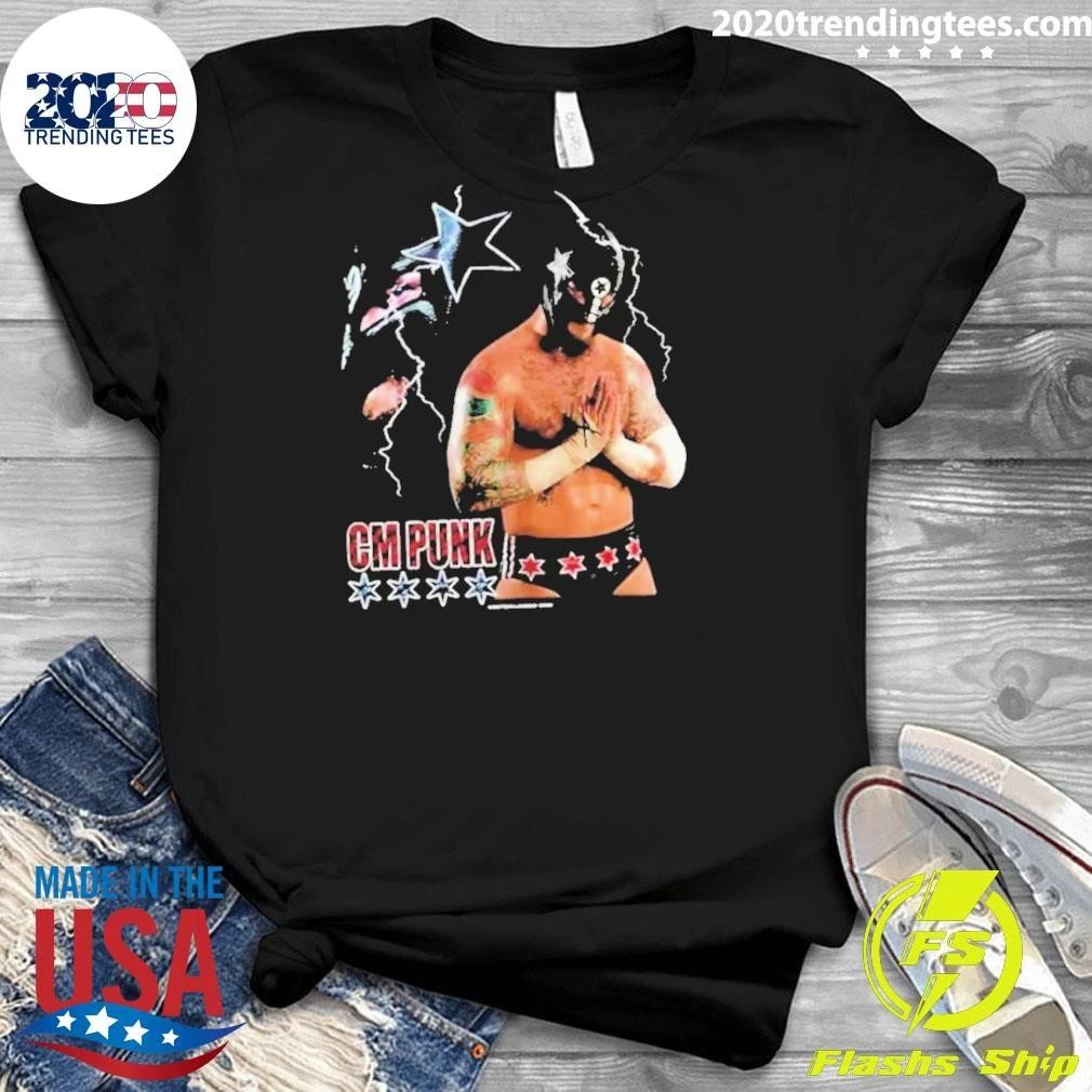 CM Punk Straight Edge Society Wrestling Shirt