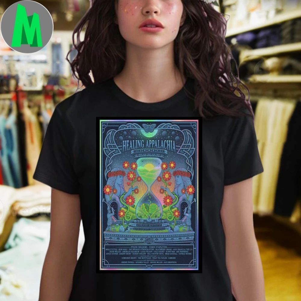 Healing Appalachia Event Ashland, KY 2025 Poster Foil Shirt