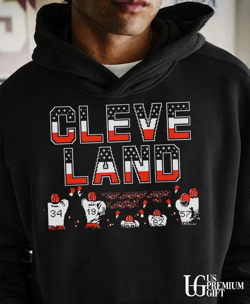 Cleveland Browns Football 8 Bit shirt