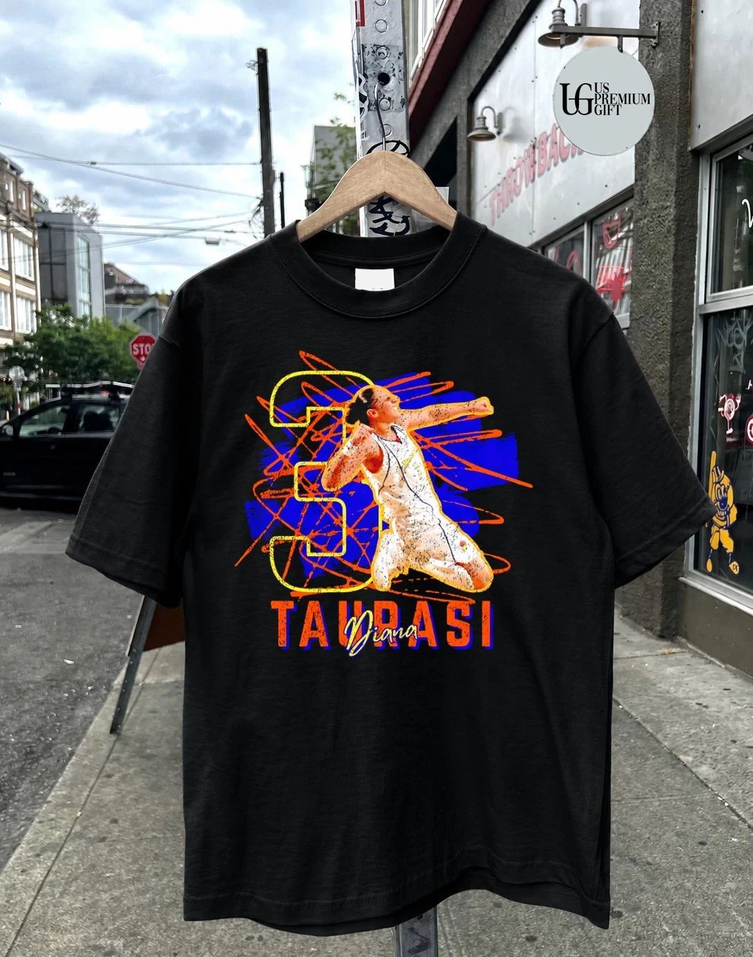 Diana Taurasi No 3 Phoenix Mercury WNBA shirt
