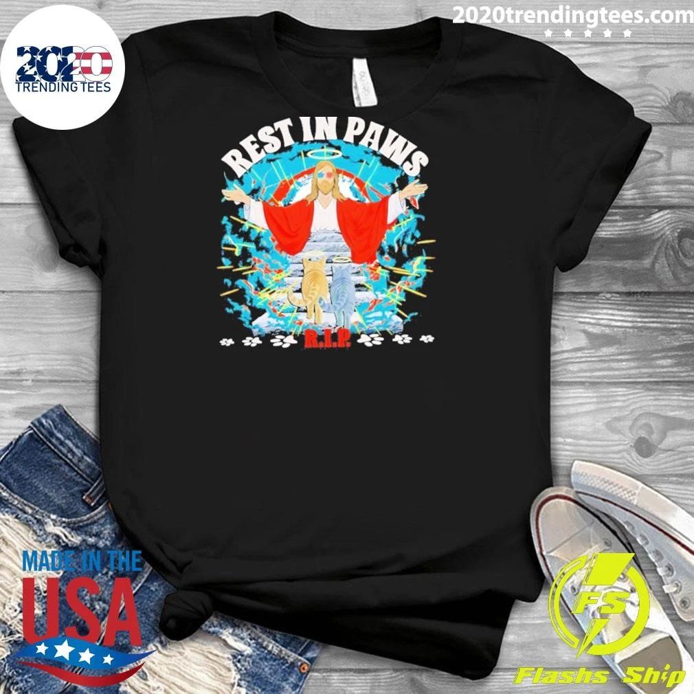 Rest In Paws R.i.p. Jesus Shirt