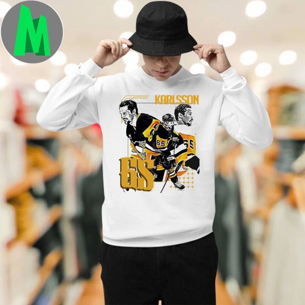 E Karlsson Hockey Player Shirt