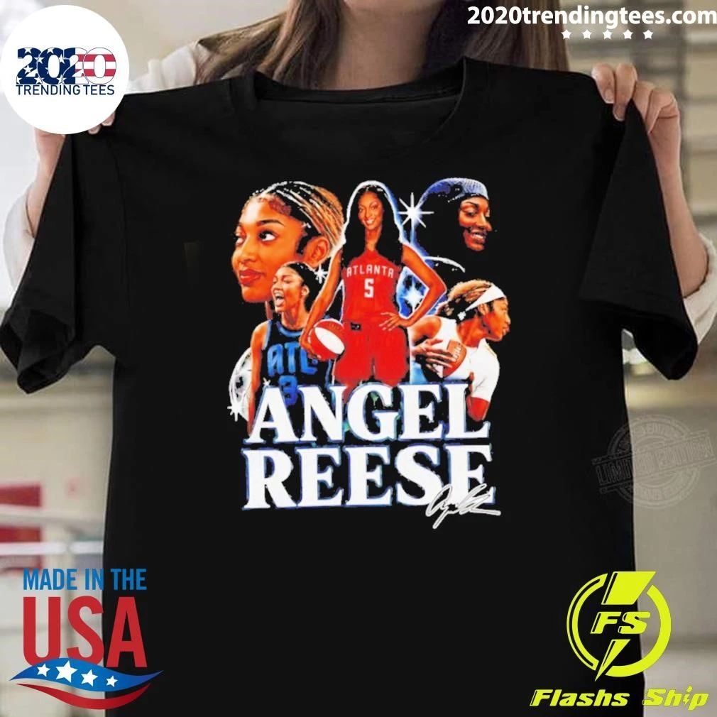 Angel Reese Chicago Sky Bootleg Style Signature Shirt