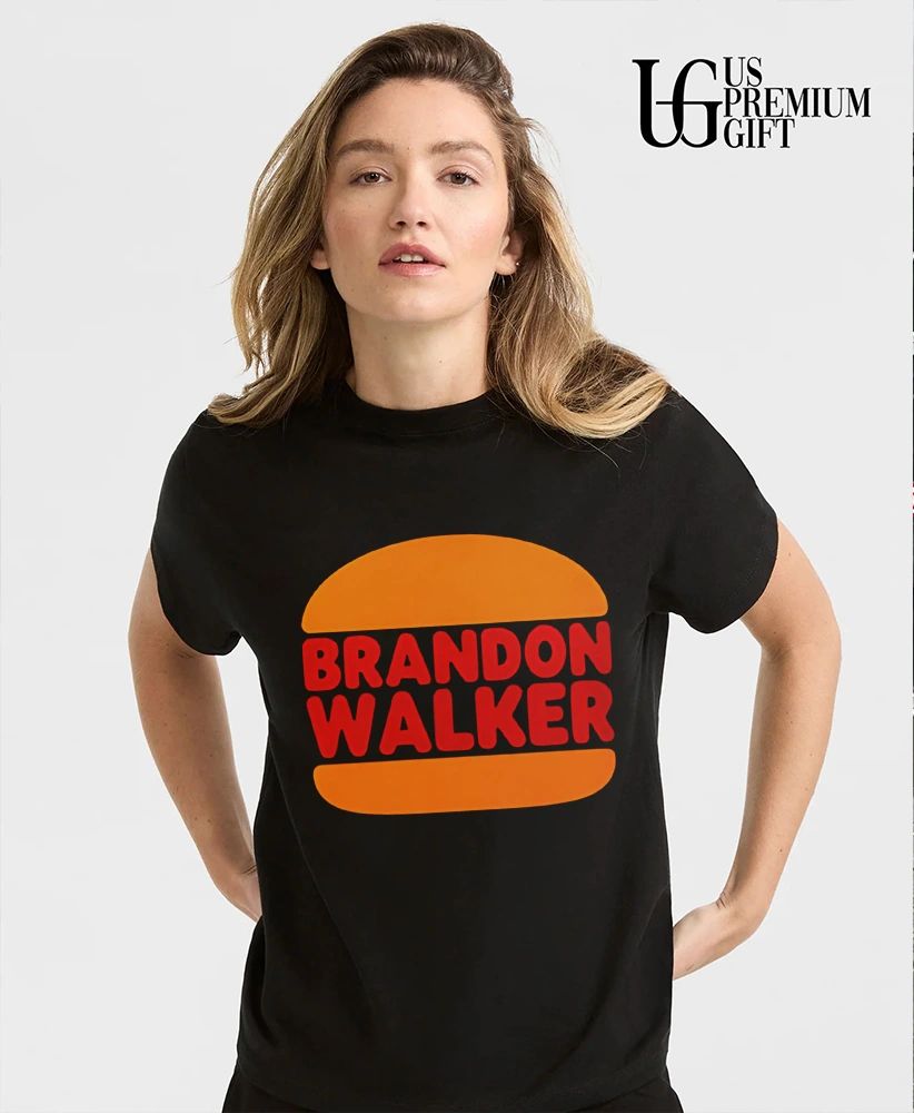 Brandon Walker x Burger King logo shirt