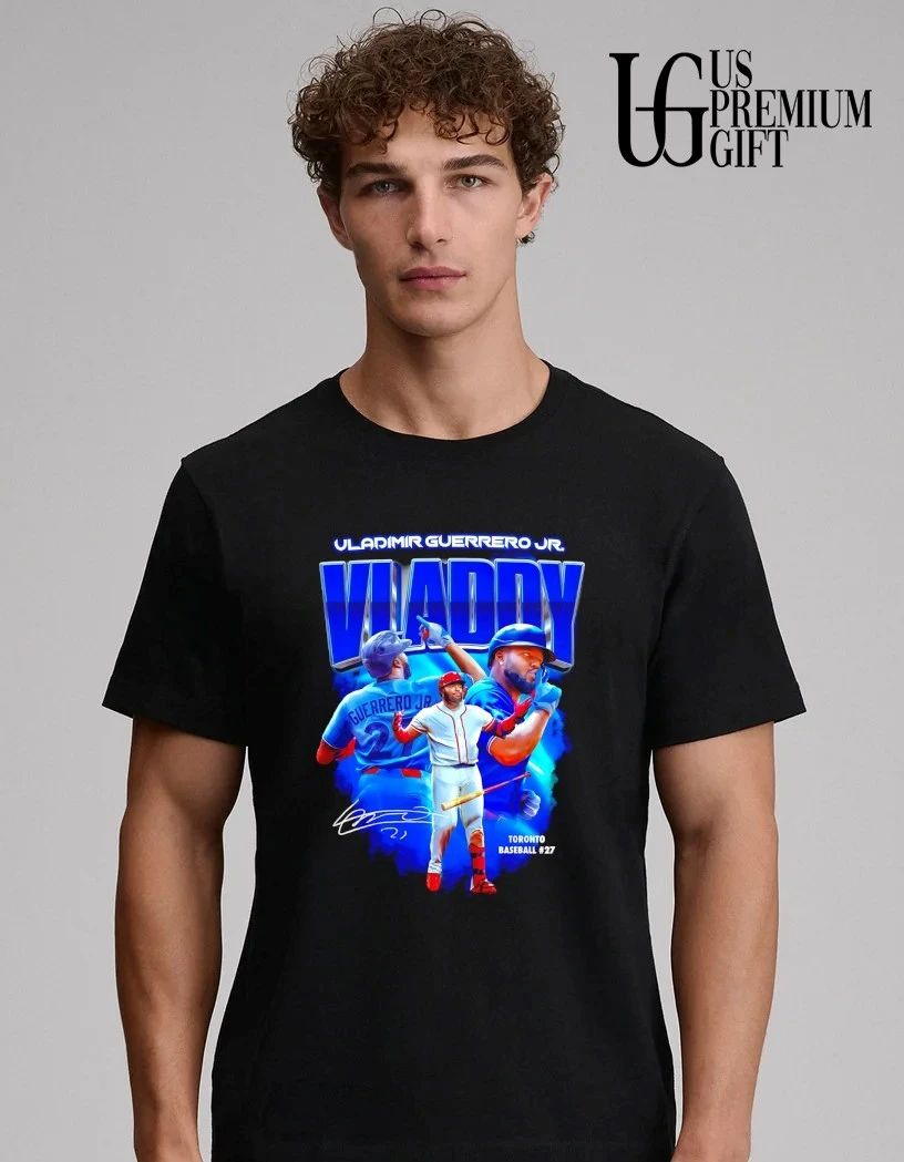 Vladimir Guerrero Jr. Toronto Blue Jays baseball 2026 signature shirt
