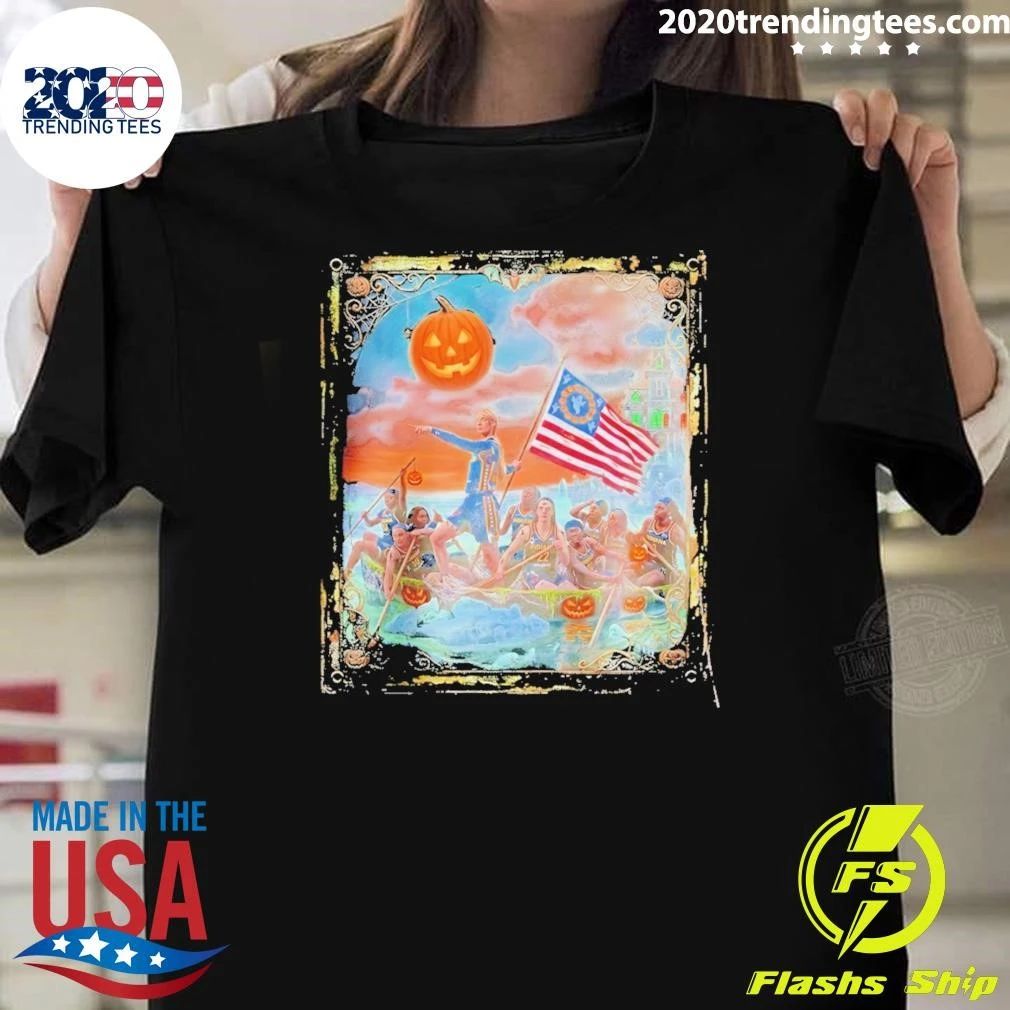 Sophie Cunningham Spooky Basketball Crossing Delaware Vintage Halloween Shirt