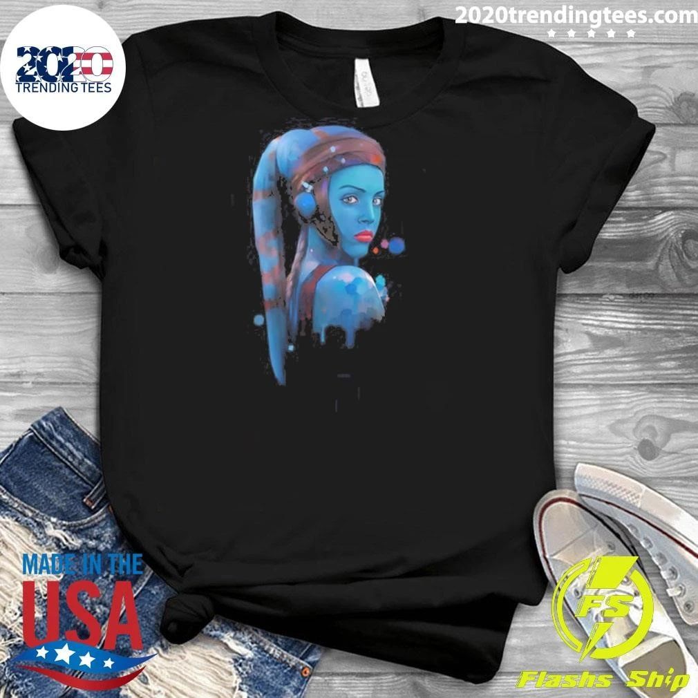 Aayla Secura Portrait Tee Shirt