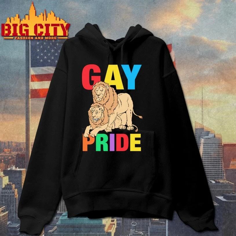 Gay Pride Shirt Lion Funny Shirt