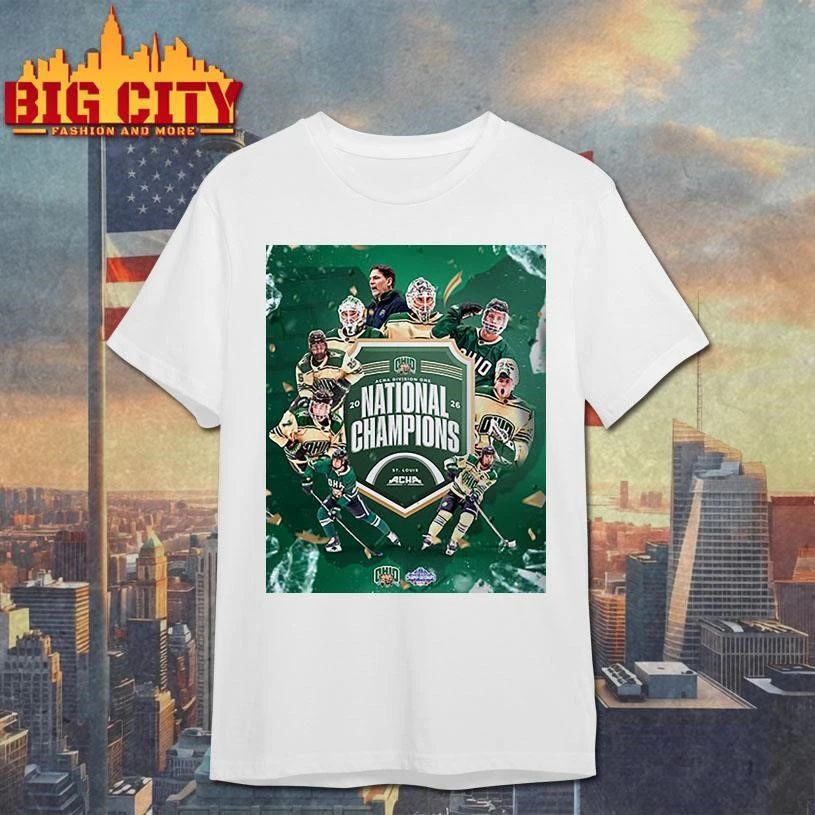 Congrats Ohio Bobcat Hockey ACHA Men’s Division 1 National Champions Shirt