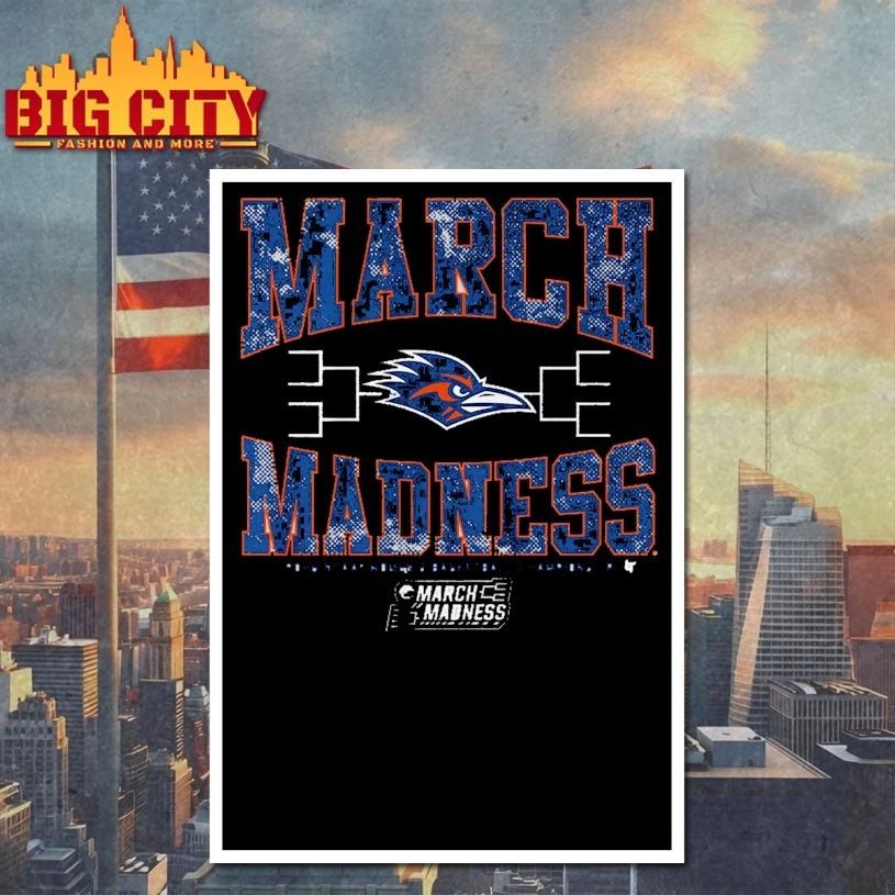 March Madness UTSA Roadrunners 2026 NCAA Women’s basketball championship T-shirt