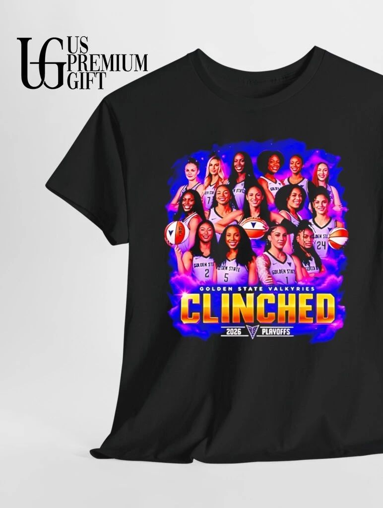 Golden State Valkyries Clinched 2026 Playoffs shirt