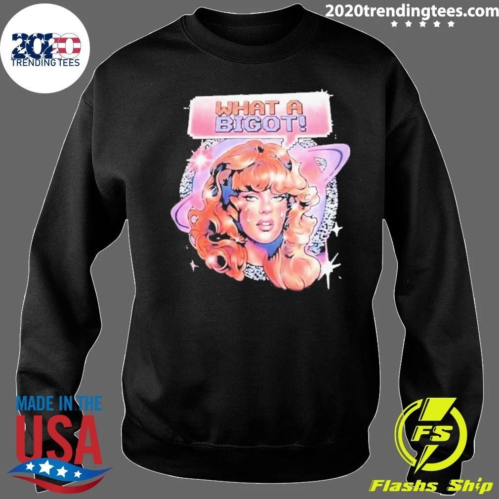 Polyester Peachy What A Bigot Shirt
