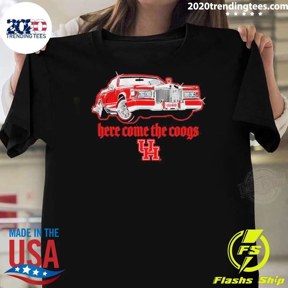 The Houston Cougars Football Here Come The Coogs Shirt