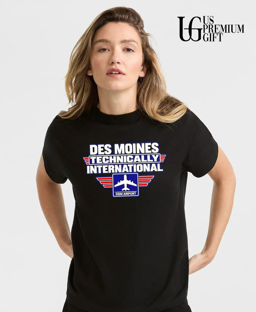 Des Moines Technically International Airport shirt