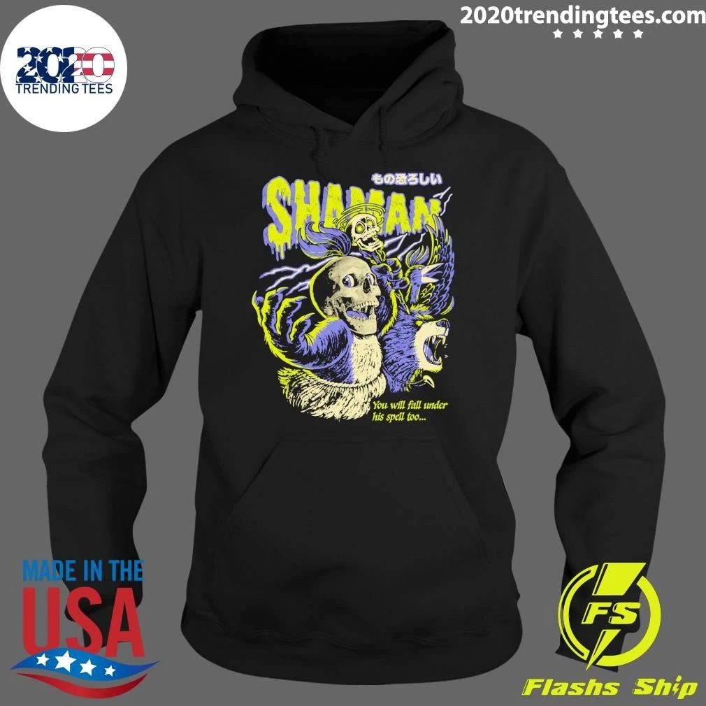 Halloween Spooky Shaman You Will Fall Under His Spell Too Shirt