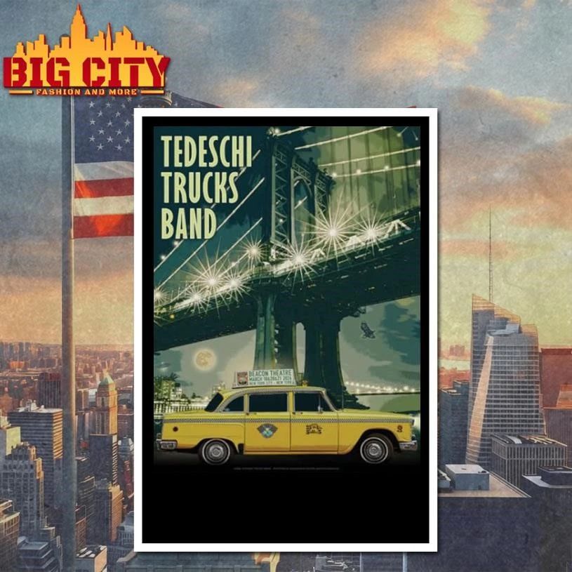 Tedeschi Trucks Band Event Show Week 2 At Beacon Theatre On March 18 21 2026 New York City Poster Shirt