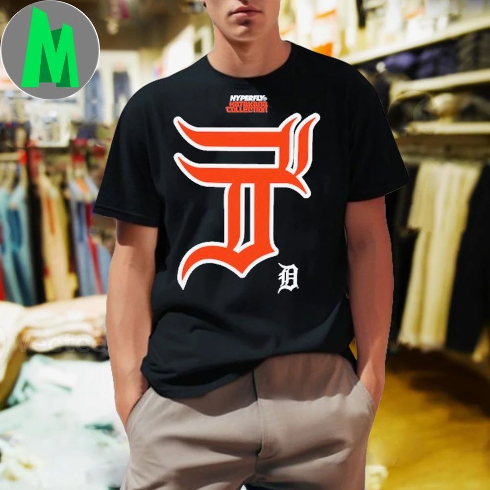 Detroit Tigers New Era x Hyperfly Logo 2025 Shirt