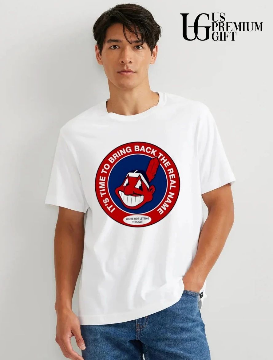 It’s Time to Bring Back the Real Name We’re Not Letting This Go Cleveland Guardians logo shirt
