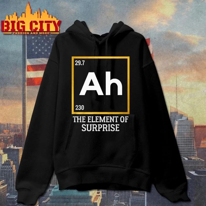 Ah The Element Of Surprise Science Graphic Shirt