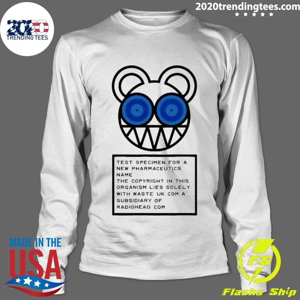 Waste Bear Radiohead Test Specimen Organism Shirt