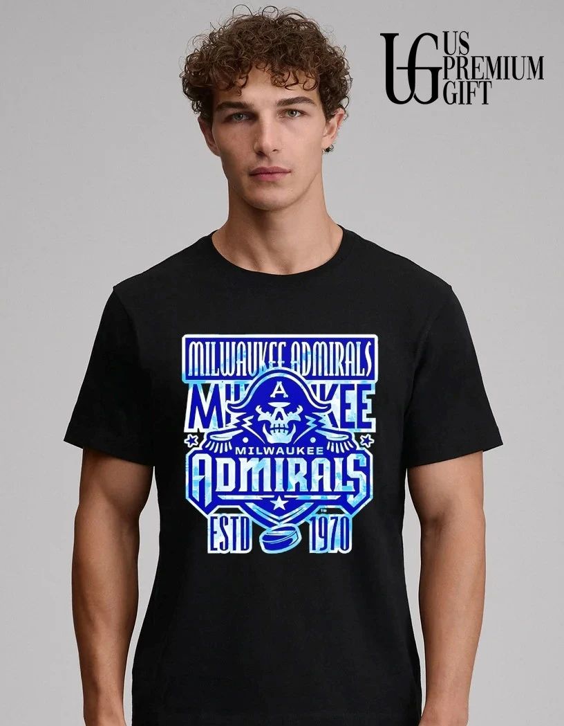 Milwaukee Admirals Estd 1970 logo shirt